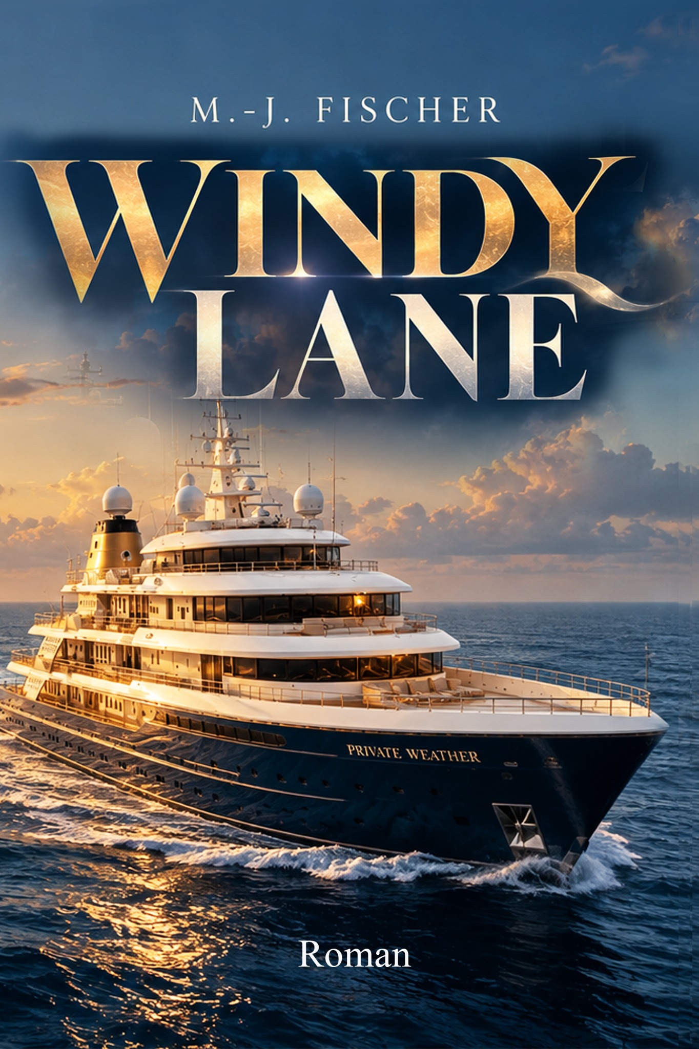 Buchcover: Windy Lane – Die Weltformel, Roman von Matthias-Johannes Fischer