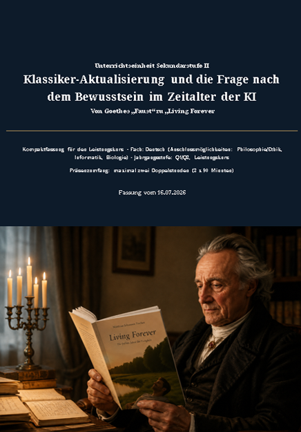 Titelbild: Klassiker-Aktualisierung und die Frage nach dem Bewusstsein im Zeitalter der KI
