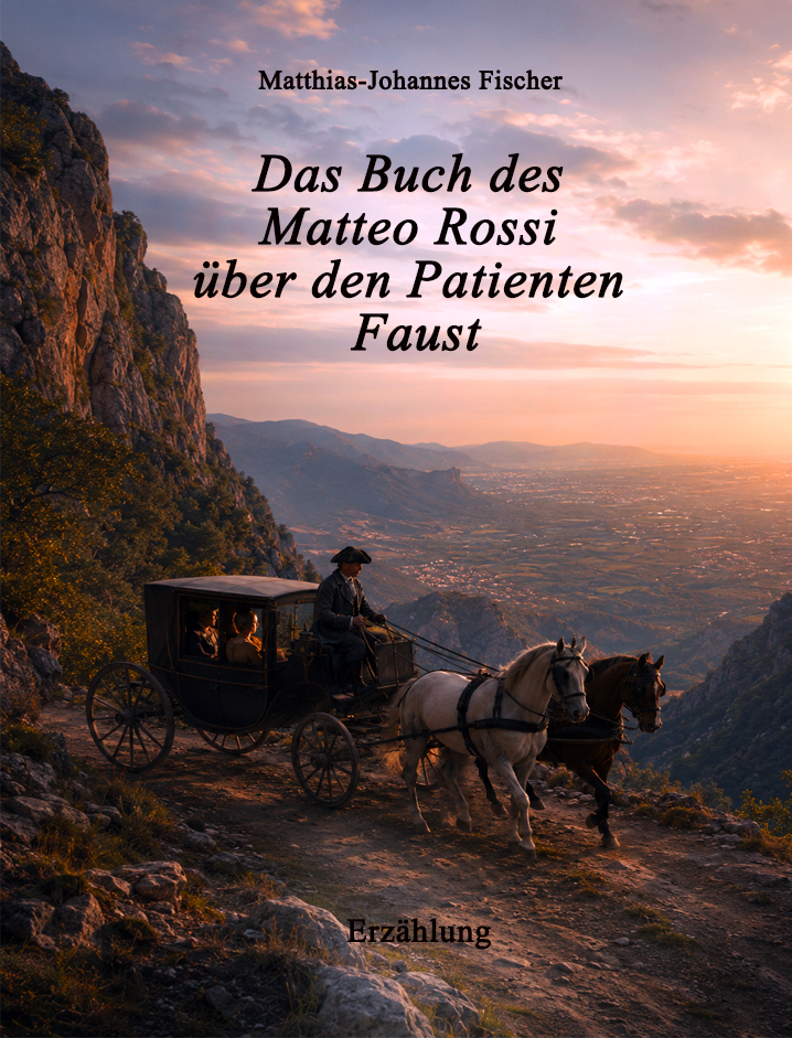 Titelbild: Das Buch des Matteo Rossi über den Patienten Faust